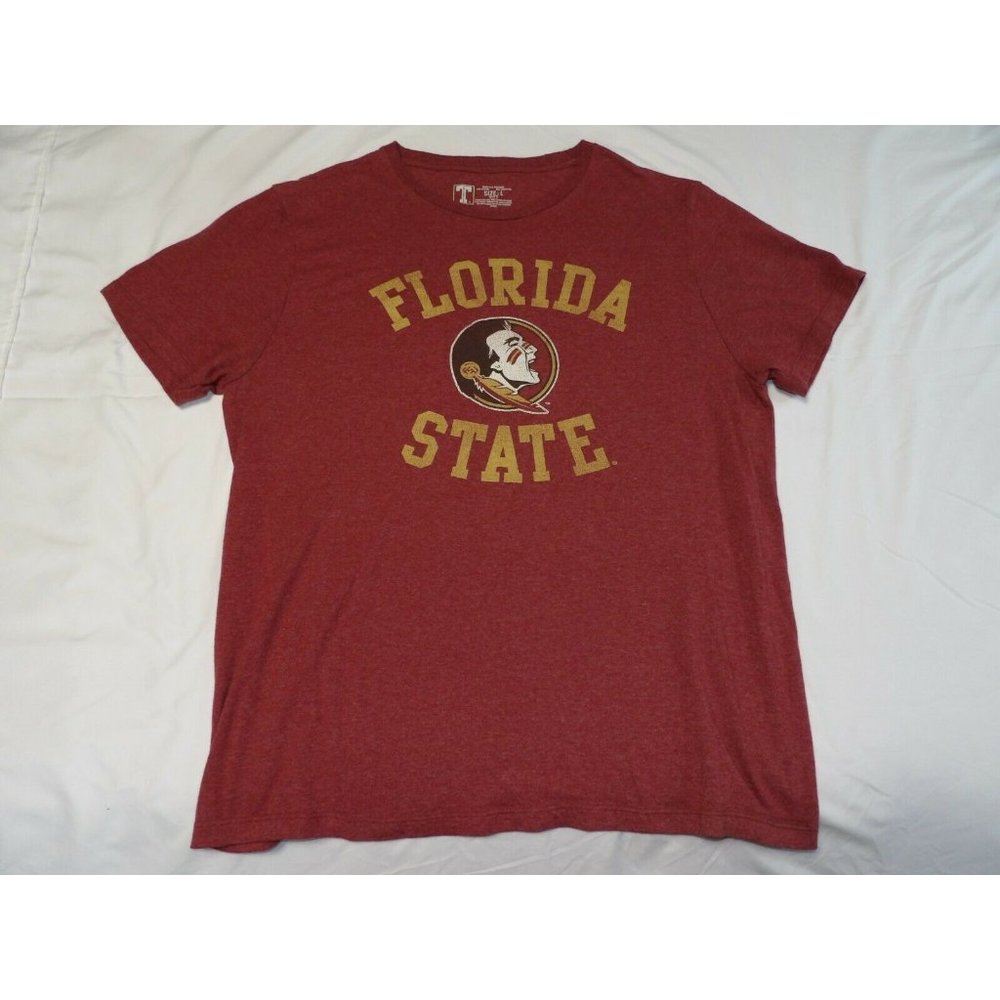 Florida State Seminoles T-Shirt FSU Red Size Large University T